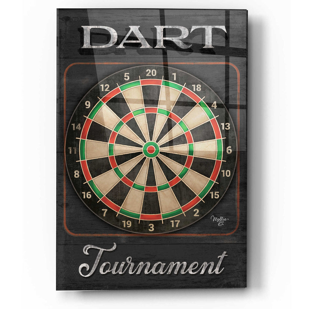 Epic Art 'Dart Tournament' by Mollie B, Acrylic Glass Wall Art