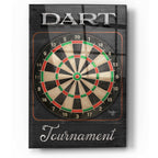 Epic Art 'Dart Tournament' by Mollie B, Acrylic Glass Wall Art