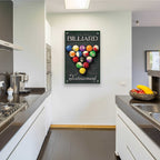 Epic Art 'Billiards Tournament' by Mollie B, Acrylic Glass Wall Art,24x36