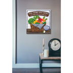 Epic Art 'The More One Sows' by Mollie B, Acrylic Glass Wall Art,24x24
