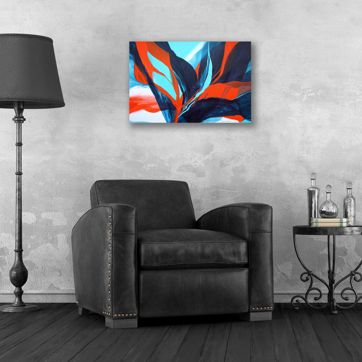 Epic Art 'Birds of Paradise' by Patricia Coulter, Acrylic Glass Wall Art,24x16