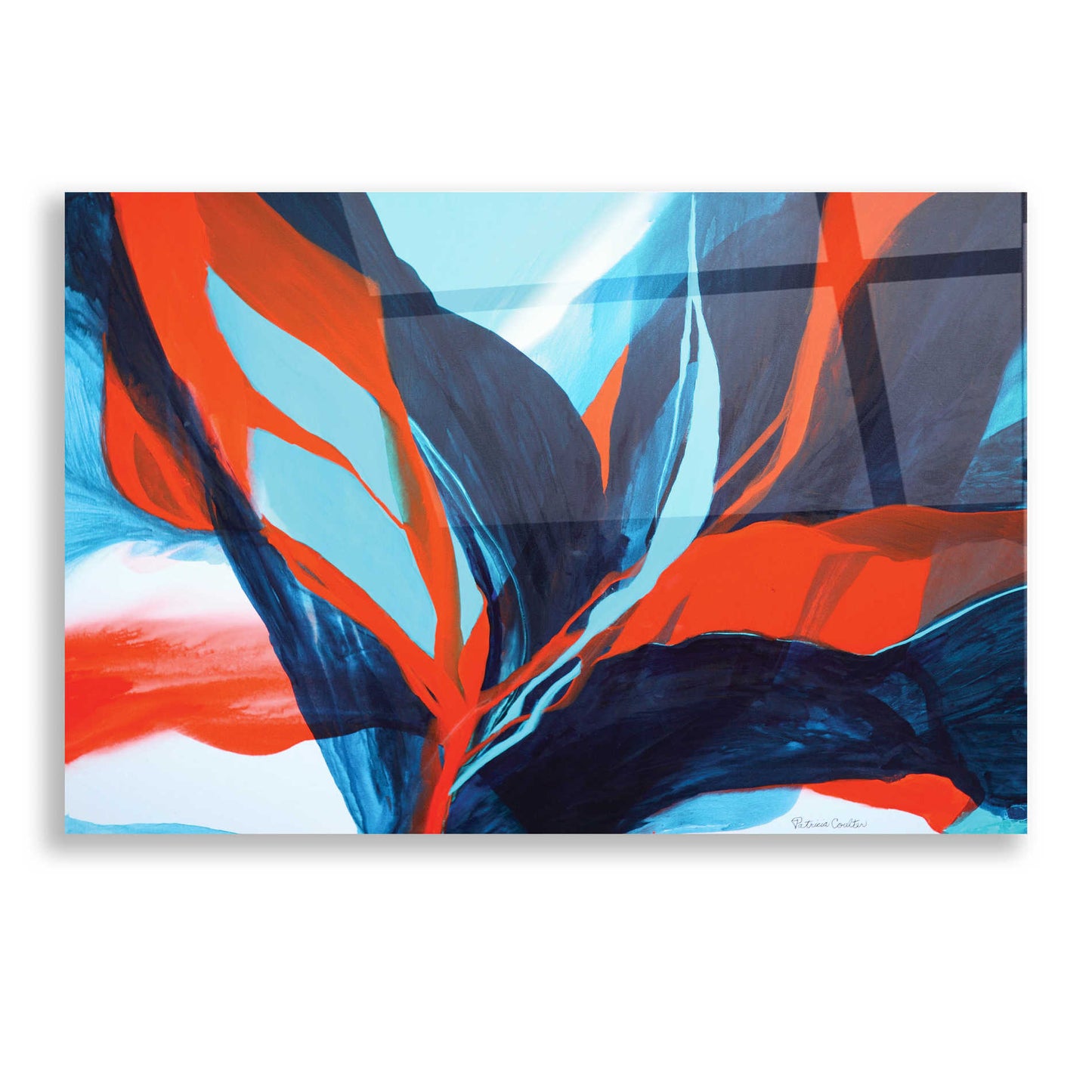 Epic Art 'Birds of Paradise' by Patricia Coulter, Acrylic Glass Wall Art