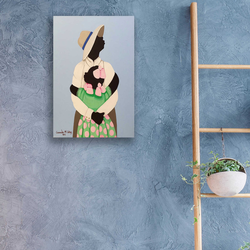 Epic Art 'Daddy' by Cassandra Gillens, Acrylic Glass Wall Art,16x24