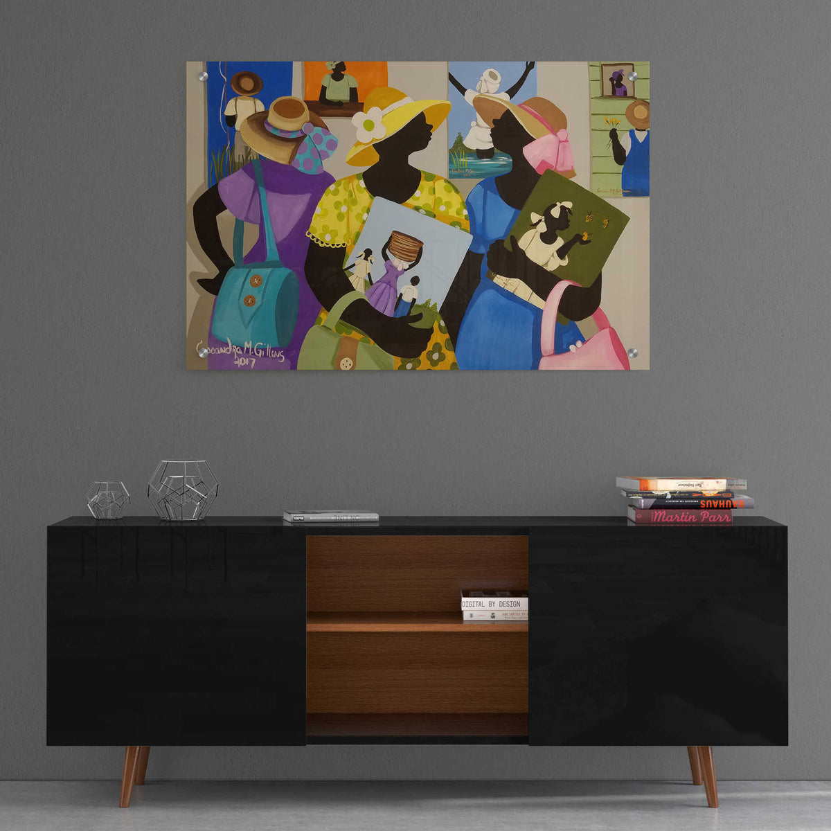 Epic Art 'Buy Art' by Cassandra Gillens, Acrylic Glass Wall Art,36x24