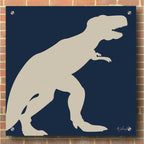 Epic Art 'Dino I' by Lauren Rader, Acrylic Glass Wall Art,36x36