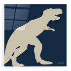 Epic Art 'Dino I' by Lauren Rader, Acrylic Glass Wall Art