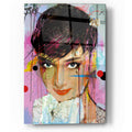 Epic Art 'Audrey On Ice' by Loui Jover, Acrylic Glass Wall Art