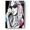 Epic Art 'Catch Ya' by Loui Jover, Acrylic Glass Wall Art,16x12