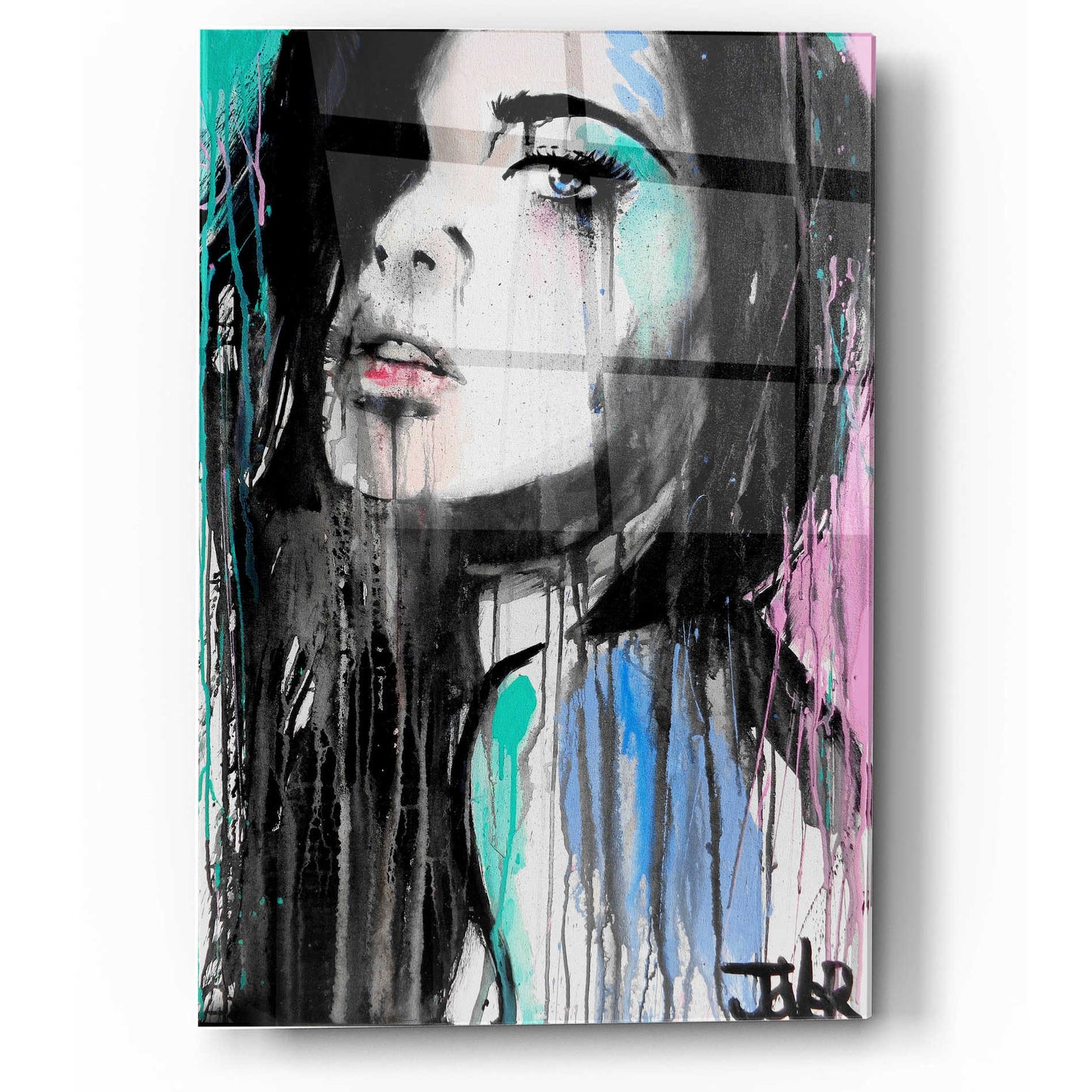 Epic Art 'Forever Faraway' by Loui Jover, Acrylic Glass Wall Art,16x12