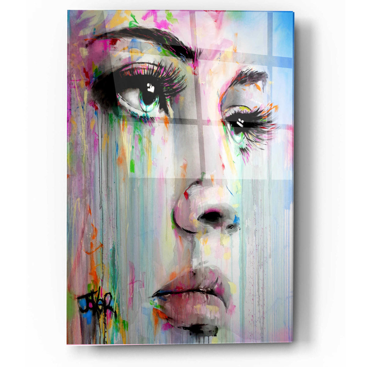 Epic Art 'Home' by Loui Jover, Acrylic Glass Wall Art,24x16