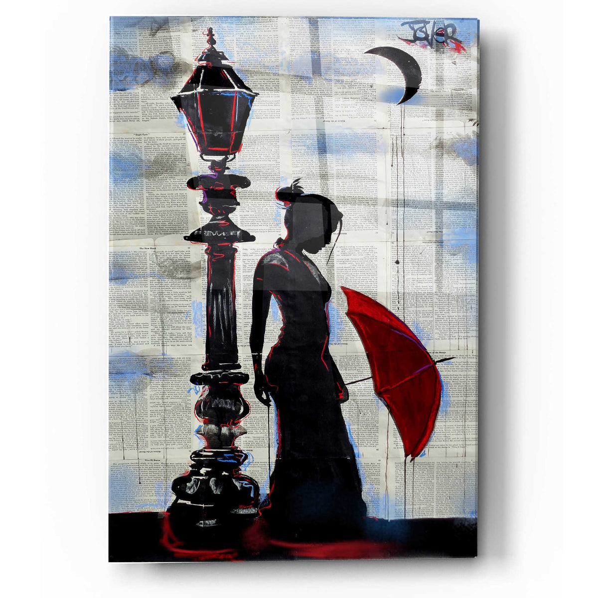 Epic Art "Lamp" by Loui Jover, Acrylic Glass Wall Art
