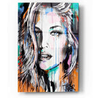 Epic Art 'Valery' by Loui Jover, Acrylic Glass Wall Art