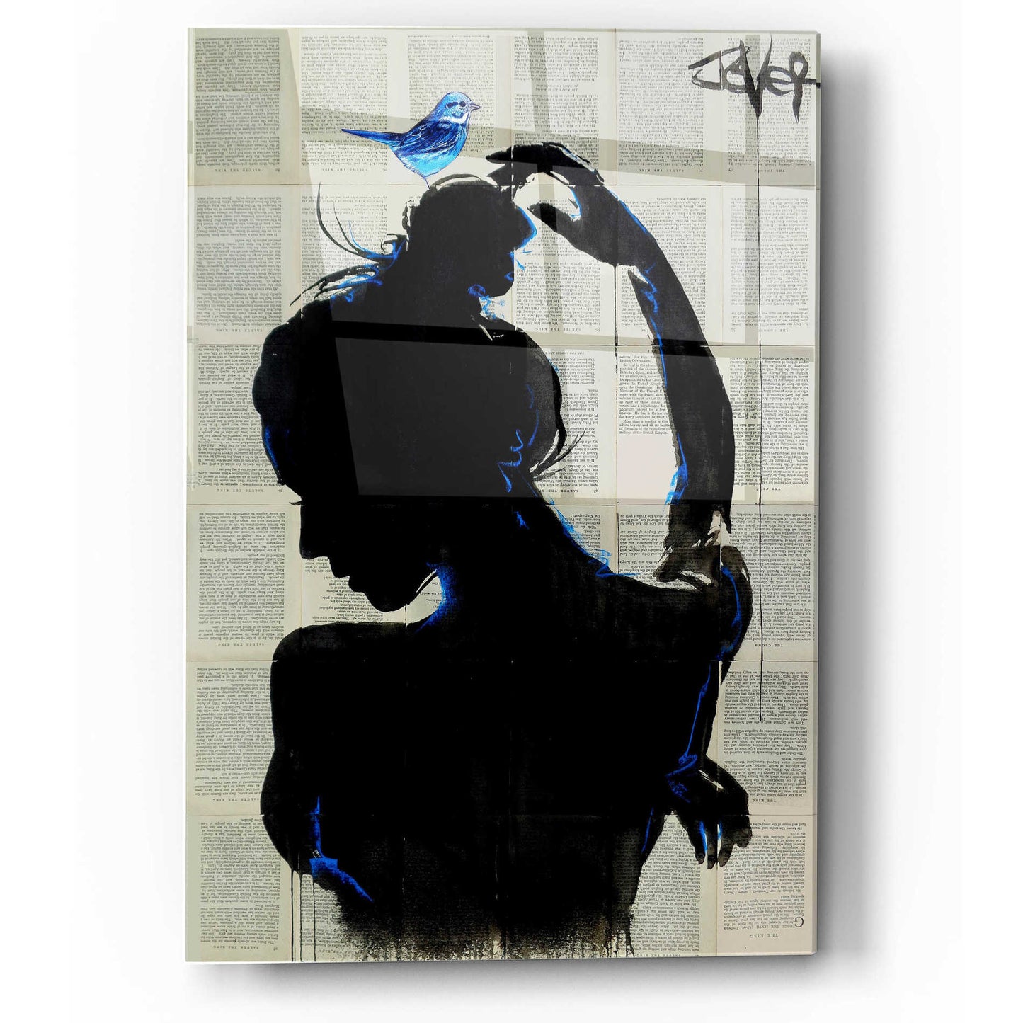 Epic Art 'Victorys Hope' by Loui Jover, Acrylic Glass Wall Art,12x16