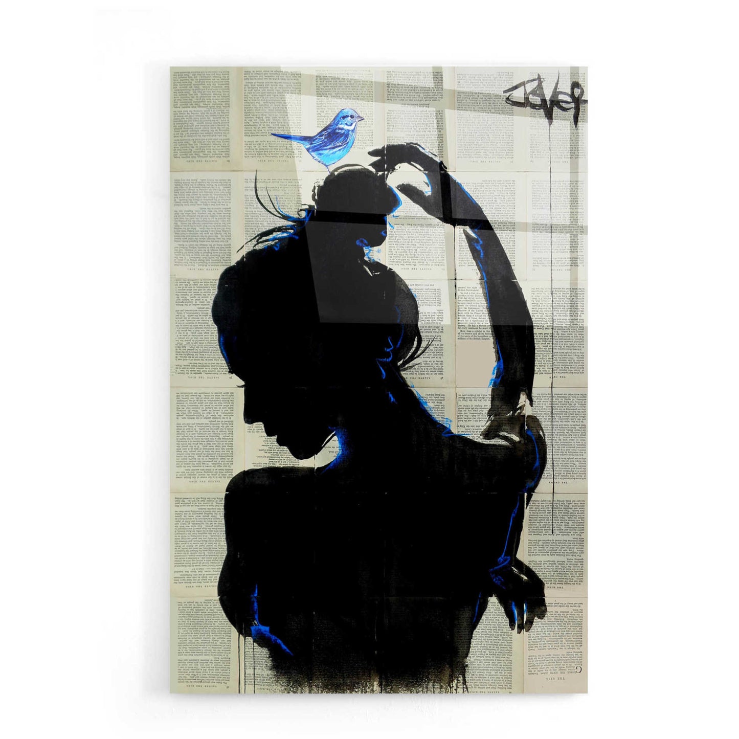 Epic Art 'Victorys Hope' by Loui Jover, Acrylic Glass Wall Art,16x24