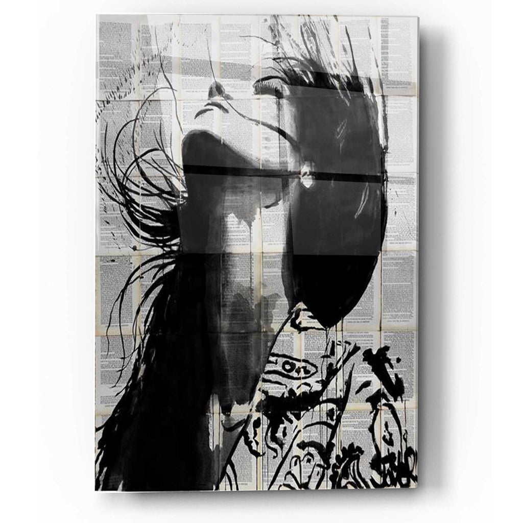 Epic Art 'Wild Flower' by Loui Jover, Acrylic Glass Wall Art
