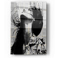 Epic Art 'Wild Flower' by Loui Jover, Acrylic Glass Wall Art