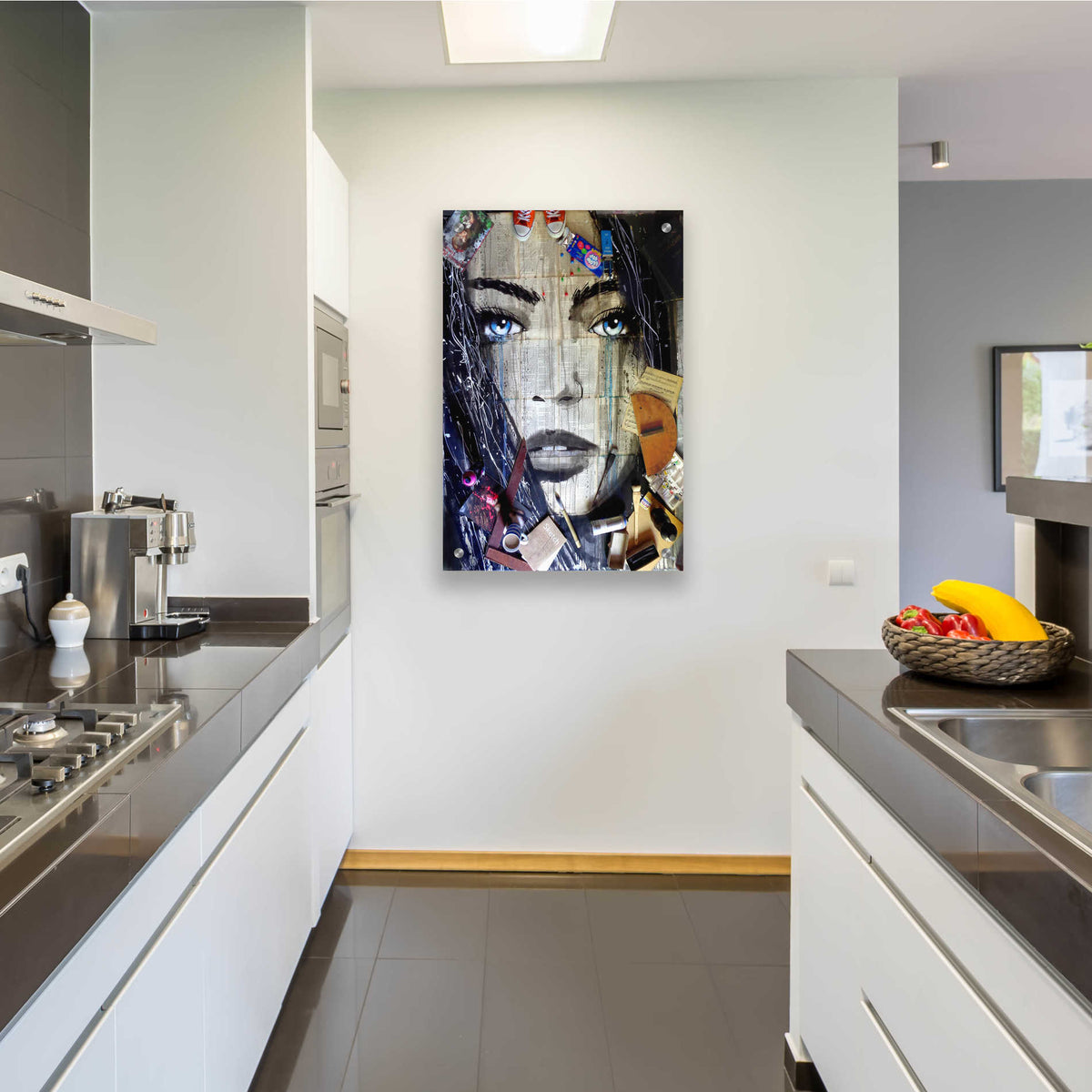 Epic Art 'Winter Song Studio' by Loui Jover, Acrylic Glass Wall Art,24x36