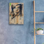 Epic Art 'April March' by Loui Jover, Acrylic Glass Wall Art,16x24