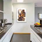 Epic Art 'Can't We All Just Get Along' by Thomas Fluharty, Acrylic Glass Wall Art,24x36