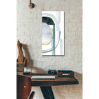 Epic Art 'Gradient Gears II' by Grace Popp, Acrylic Glass Wall Art,12x24