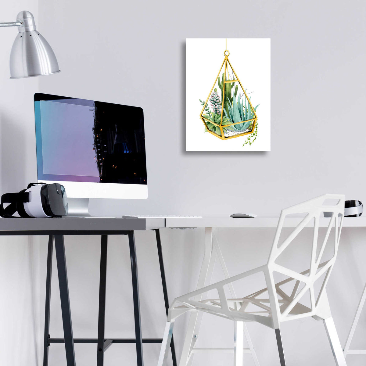 Epic Art 'Wild Terrarium III' by Grace Popp, Acrylic Glass Wall Art,12x16