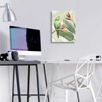 Epic Art 'Avian Paradise IV' by Grace Popp, Acrylic Glass Wall Art,12x16