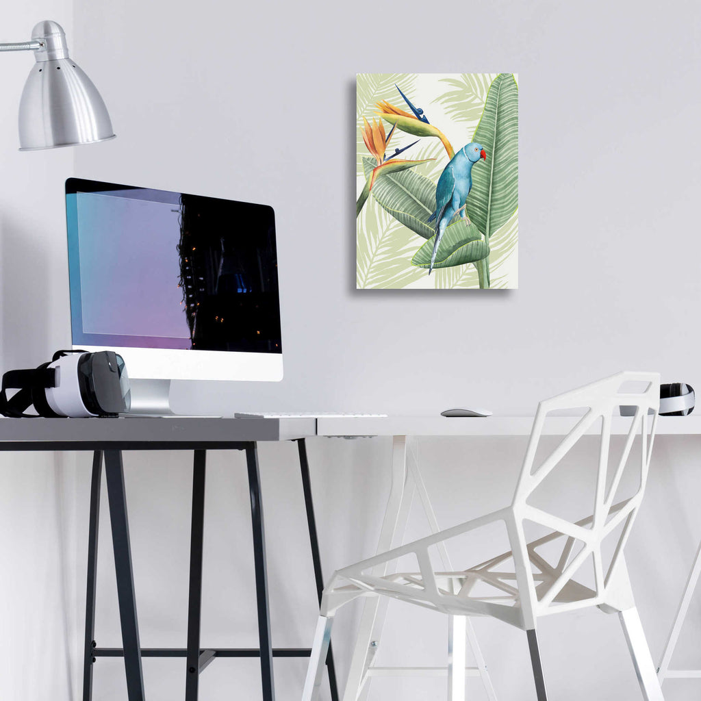 Epic Art 'Avian Paradise III' by Grace Popp, Acrylic Glass Wall Art,12x16