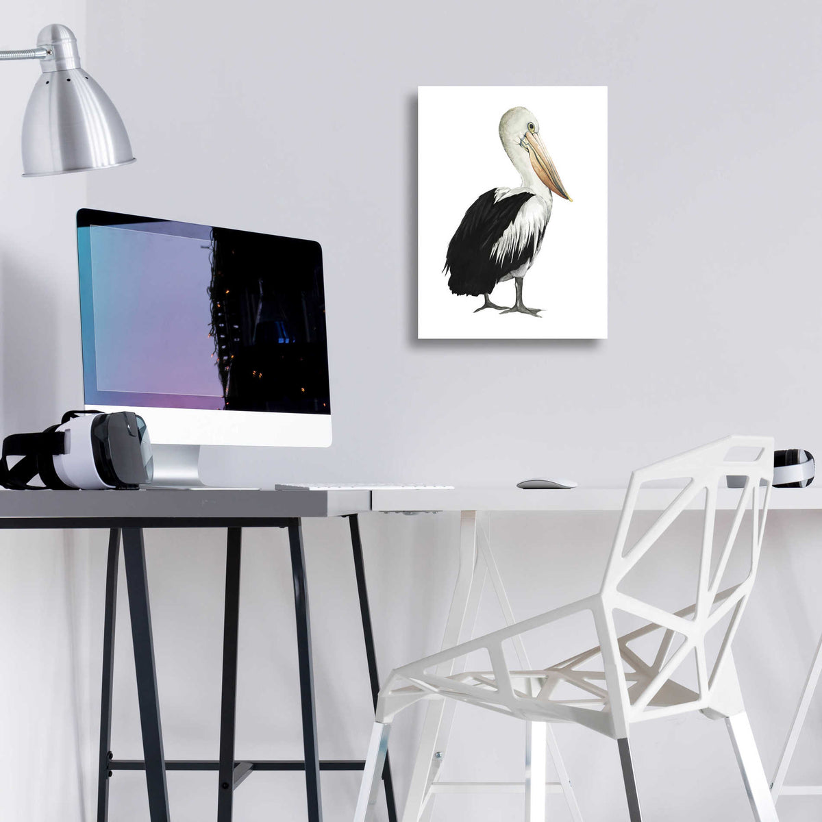 Epic Art 'Sea Bird IV' by Grace Popp, Acrylic Glass Wall Art,12x16