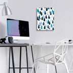Epic Art 'Water Drops I' by Grace Popp, Acrylic Glass Wall Art,12x16