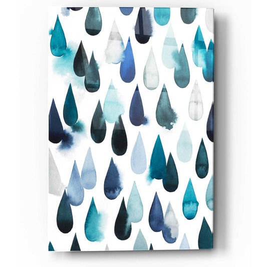 Epic Art 'Water Drops I' by Grace Popp, Acrylic Glass Wall Art