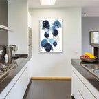 Epic Art 'Blue Galaxy IV' by Grace Popp, Acrylic Glass Wall Art,24x36