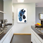 Epic Art 'Blue Galaxy II' by Grace Popp, Acrylic Glass Wall Art,24x36