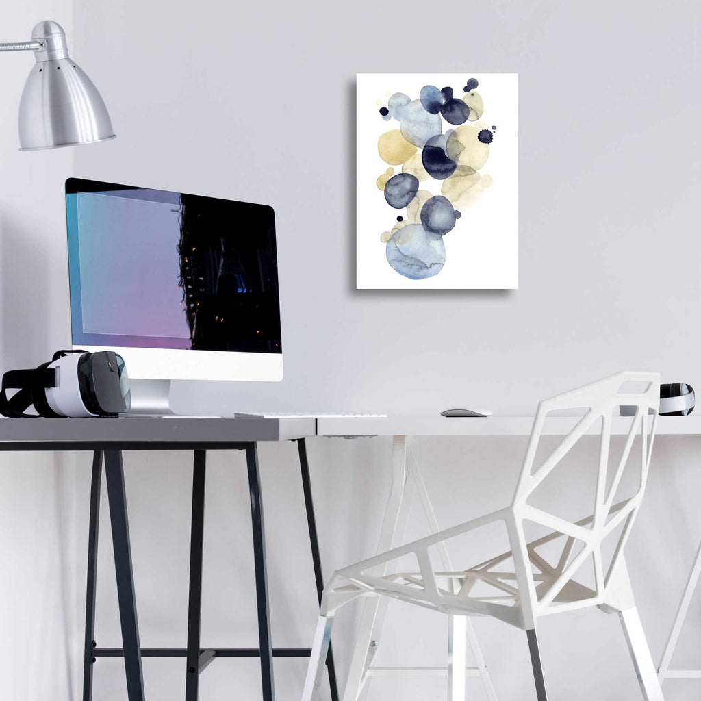 Epic Art 'Asteroid Drift II' by Grace Popp, Acrylic Glass Wall Art,12x16