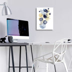 Epic Art 'Asteroid Drift II' by Grace Popp, Acrylic Glass Wall Art,12x16