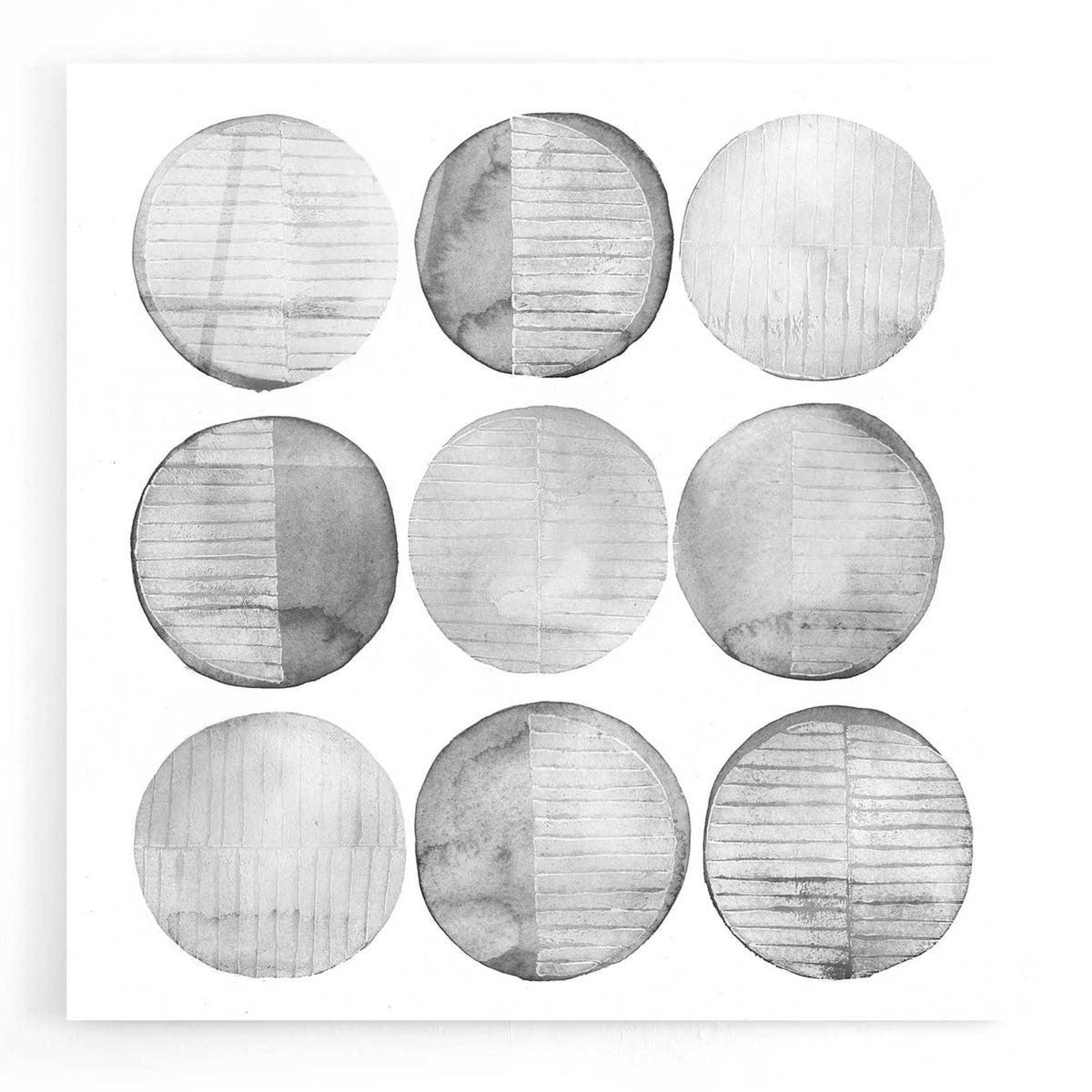 Epic Art 'Soft Circles I' by Grace Popp, Acrylic Glass Wall Art
