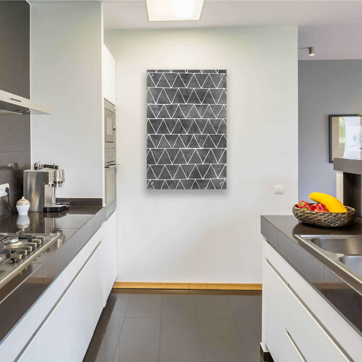 Epic Art 'Modern Monochrome II' by Grace Popp, Acrylic Glass Wall Art,24x36