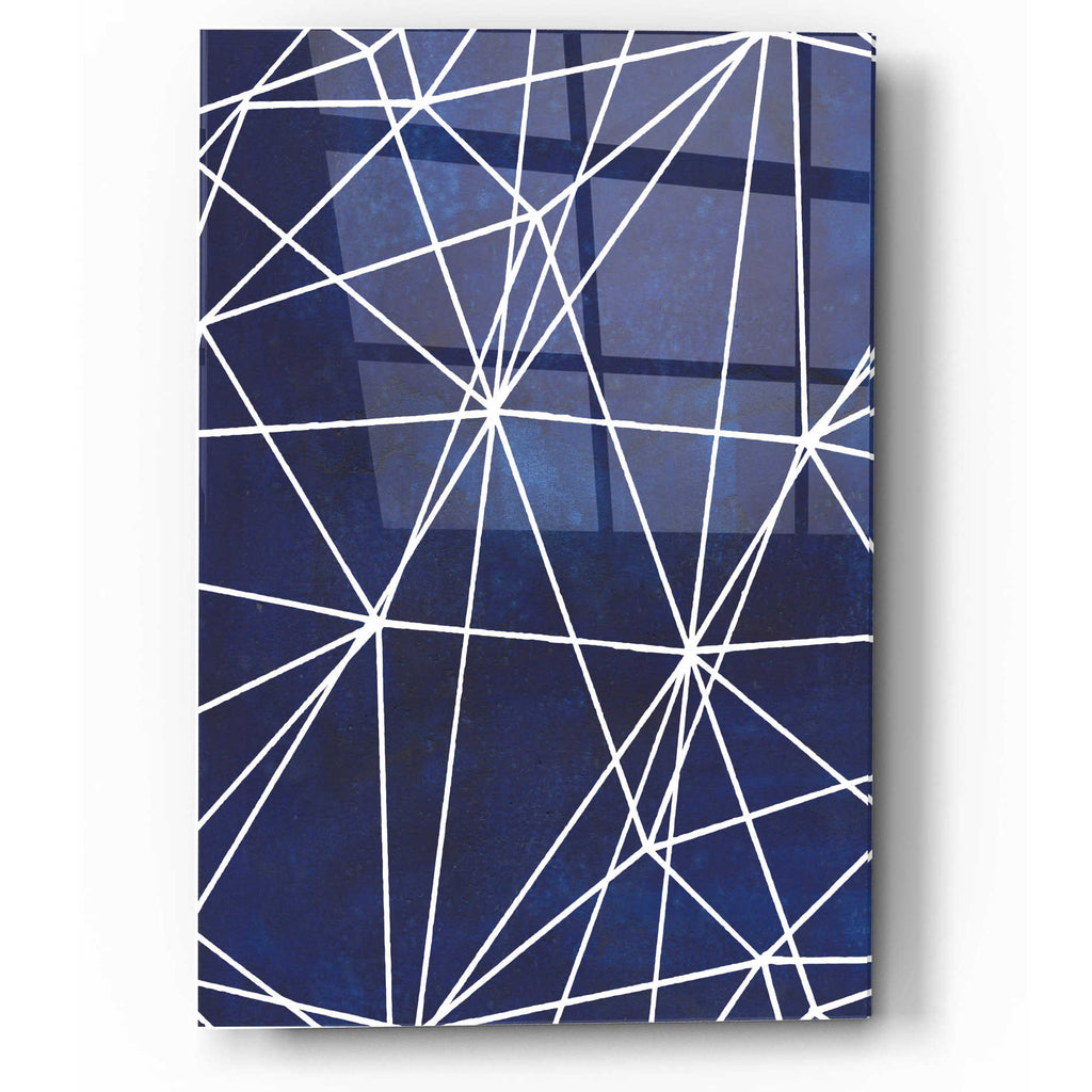 Epic Art 'Indigo Pattern V' by Grace Popp, Acrylic Glass Wall Art