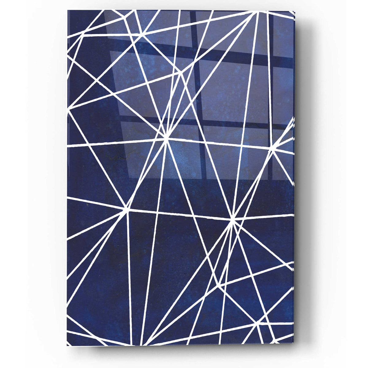 Epic Art 'Indigo Pattern V' by Grace Popp, Acrylic Glass Wall Art