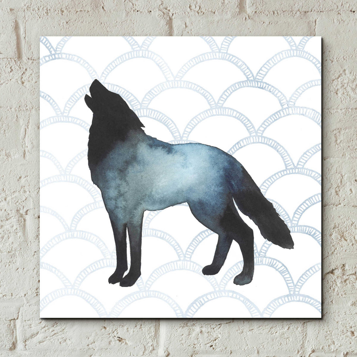 Epic Art 'Animal Silhouettes V' by Grace Popp, Acrylic Glass Wall Art,12x12