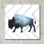 Epic Art 'Animal Silhouettes IV' by Grace Popp, Acrylic Glass Wall Art,12x12