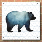 Epic Art 'Animal Silhouettes I' by Grace Popp, Acrylic Glass Wall Art,36x36