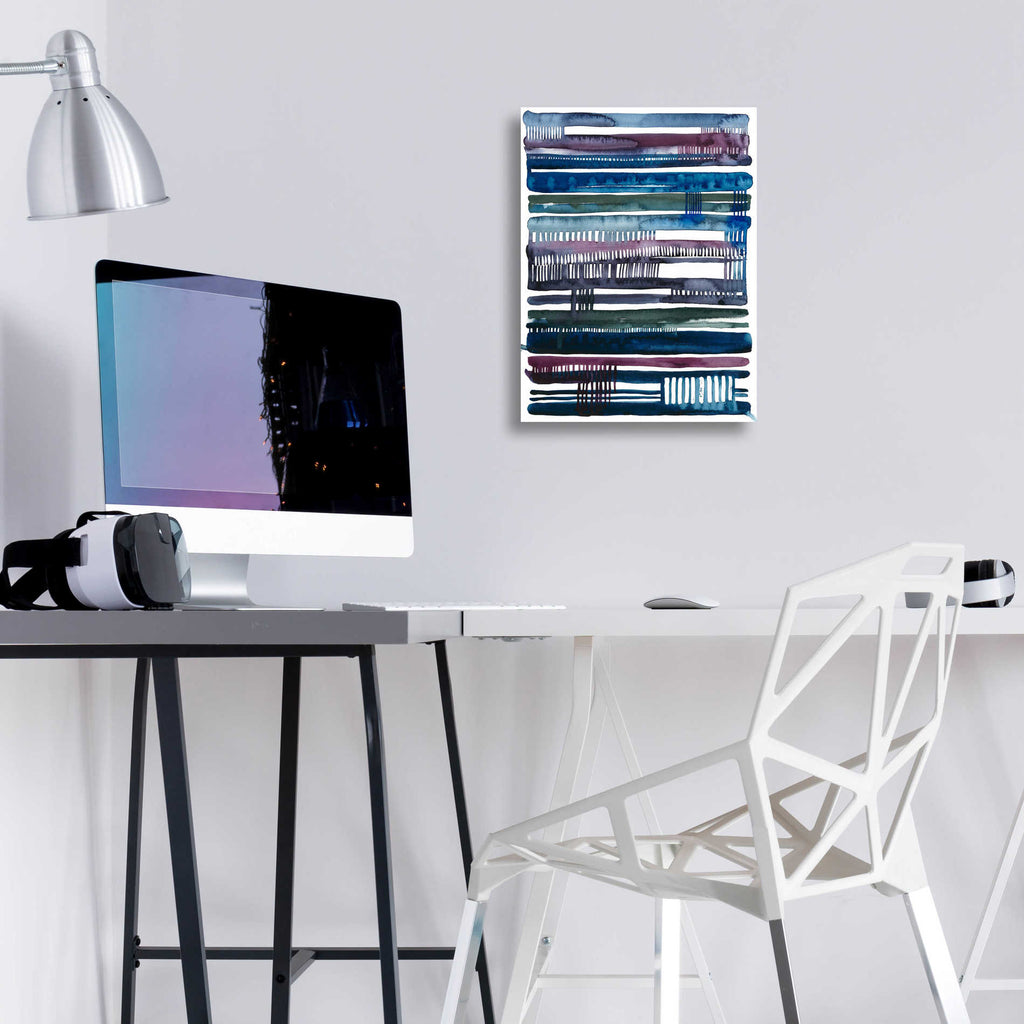 Epic Art 'Collapse II' by Grace Popp, Acrylic Glass Wall Art,12x16