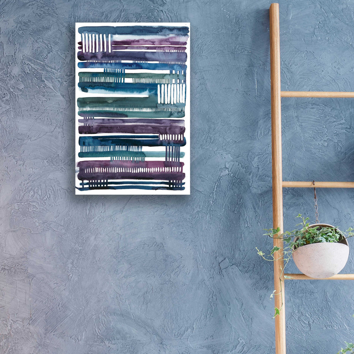 Epic Art 'Collapse I' by Grace Popp, Acrylic Glass Wall Art,16x24