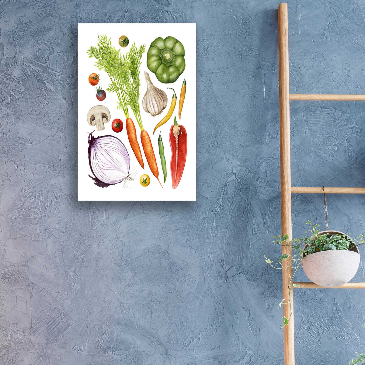 Epic Art 'Home Harvest I' by Grace Popp, Acrylic Glass Wall Art,16x24