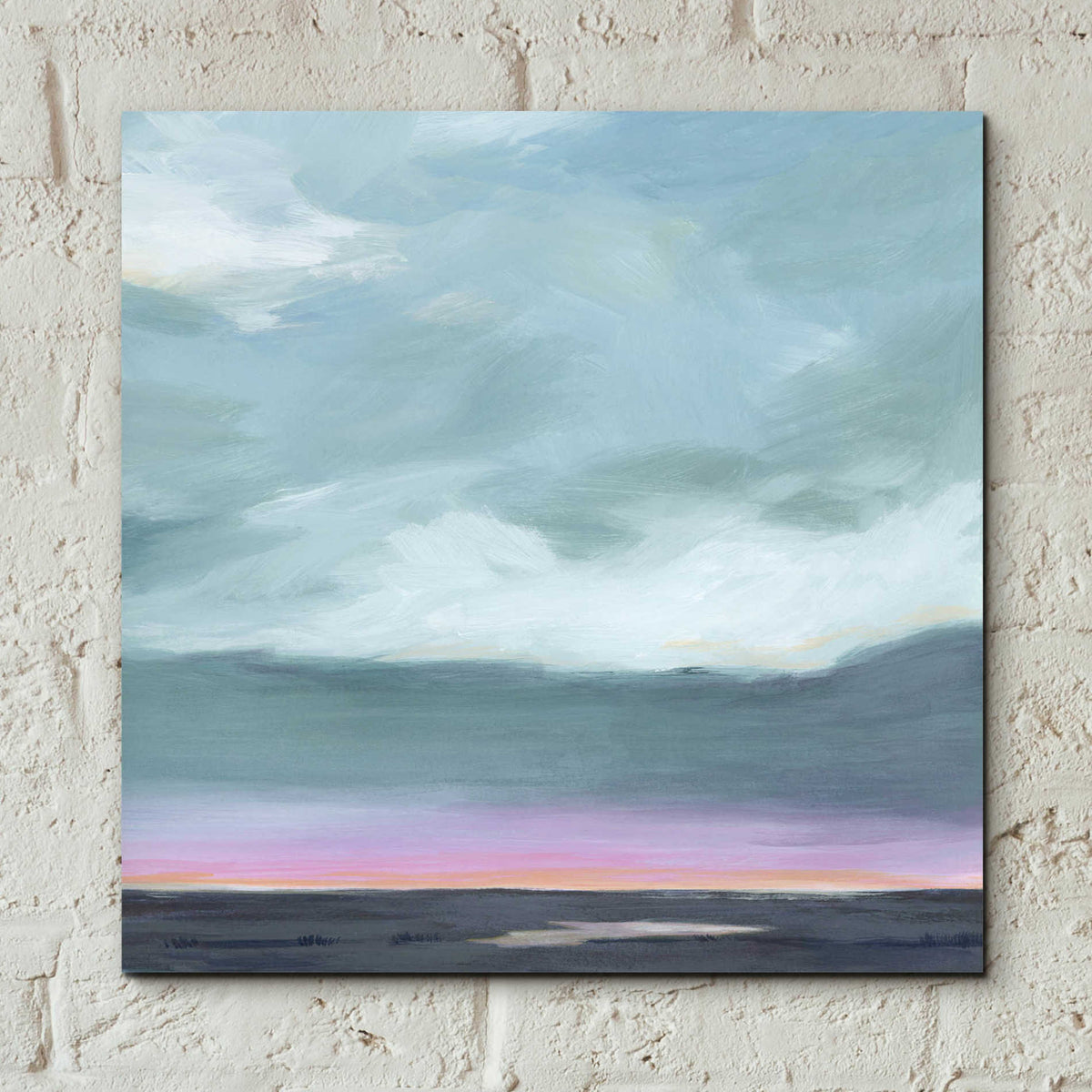 Epic Art 'Amethyst Marsh II' by Grace Popp, Acrylic Glass Wall Art,12x12