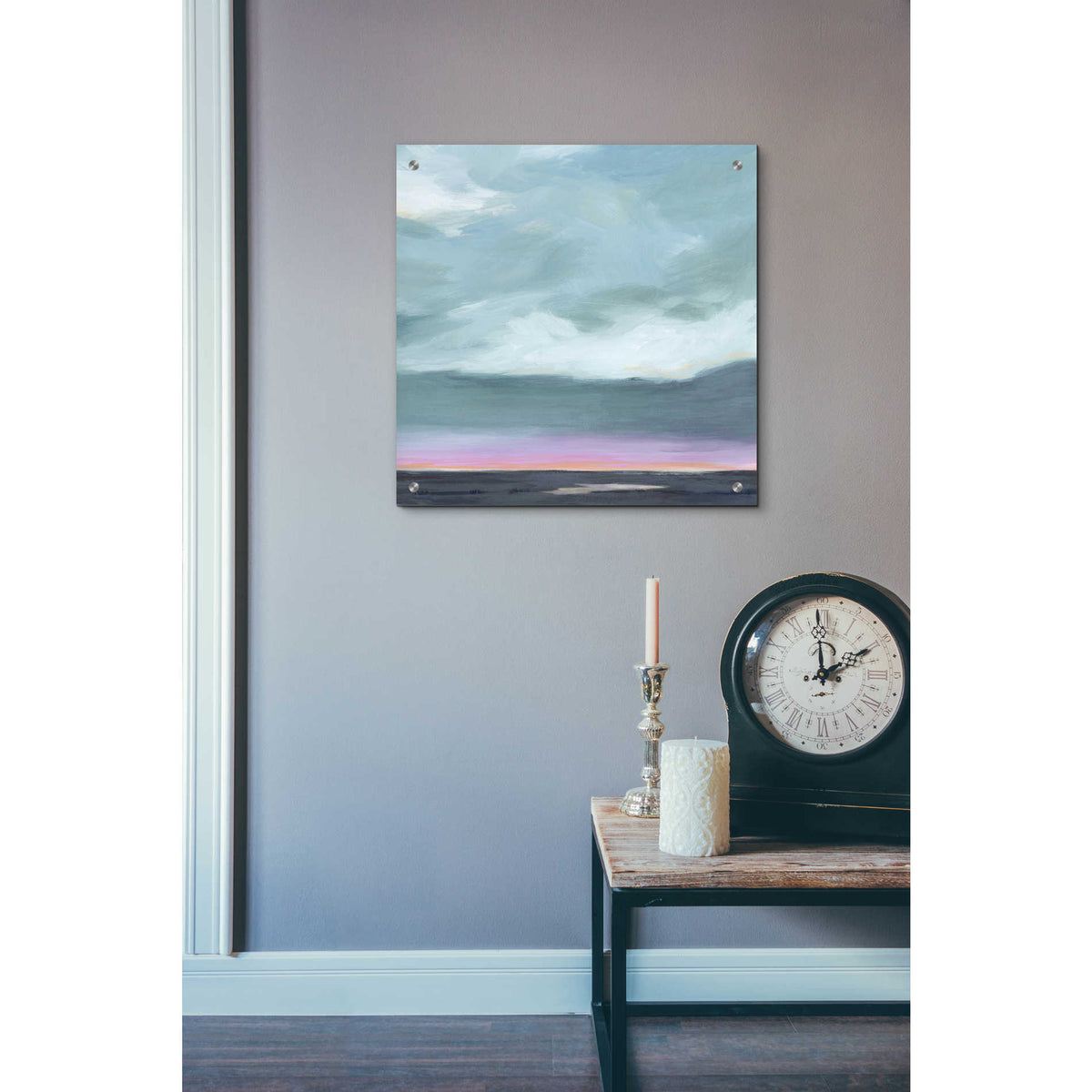 Epic Art 'Amethyst Marsh II' by Grace Popp, Acrylic Glass Wall Art,24x24