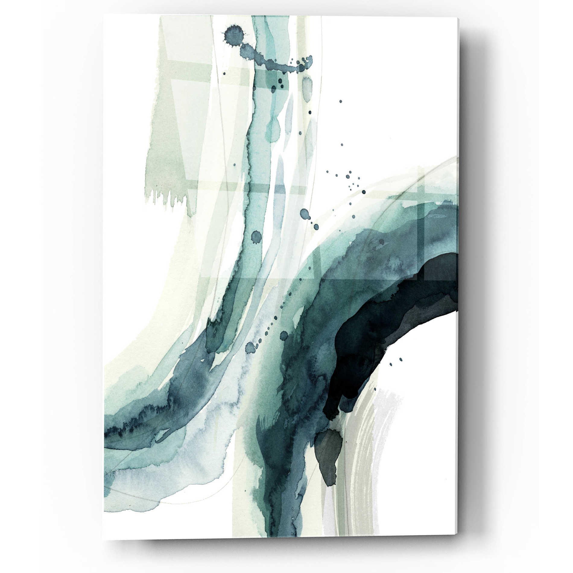 Epic Art 'Depth II' by Grace Popp, Acrylic Glass Wall Art,12x16