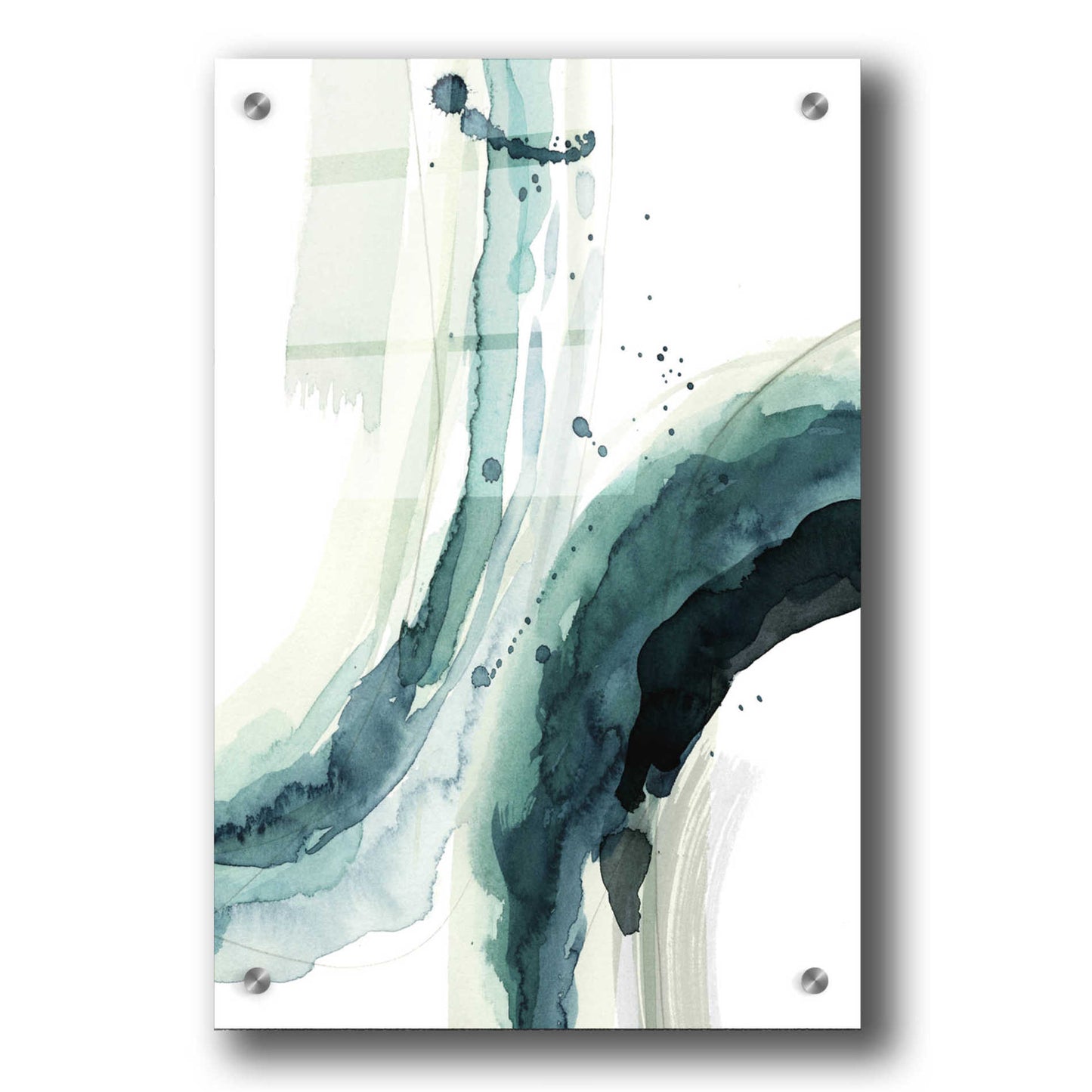 Epic Art 'Depth II' by Grace Popp, Acrylic Glass Wall Art,24x36