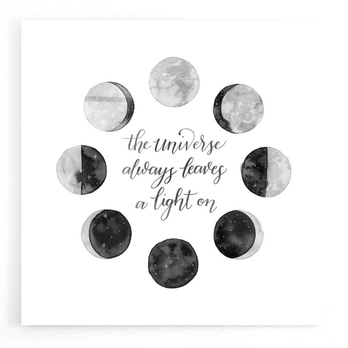 Epic Art 'Ode to the Moon I' by Grace Popp, Acrylic Glass Wall Art