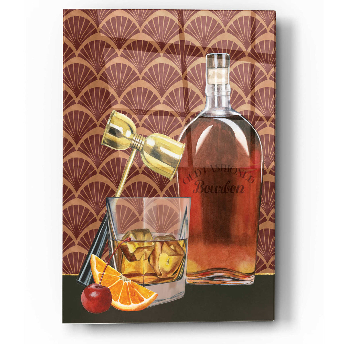 Epic Art 'Bar Gatsby II' by Grace Popp, Acrylic Glass Wall Art